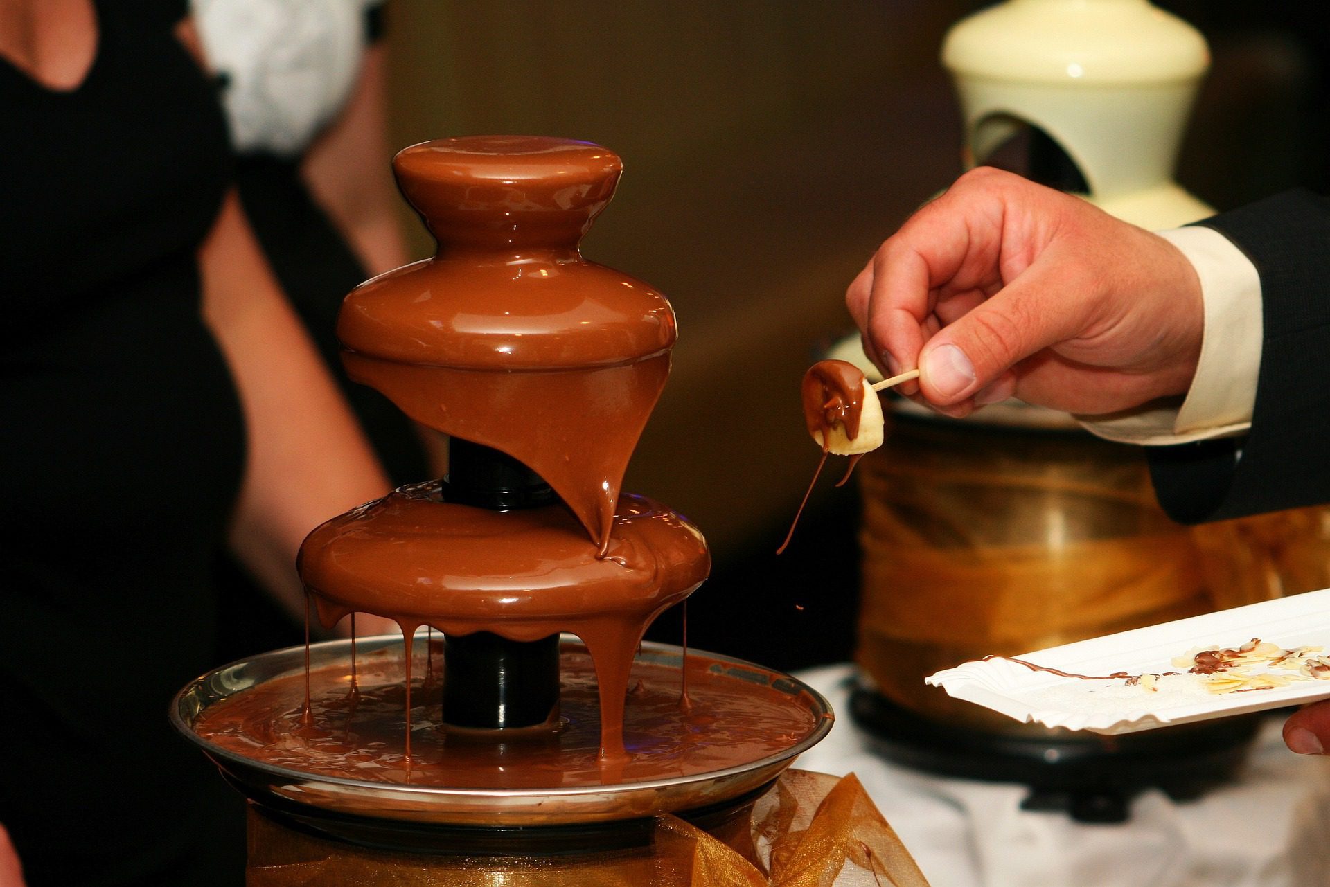 Ile kilogramów czekolady potrzeba do fontanny?