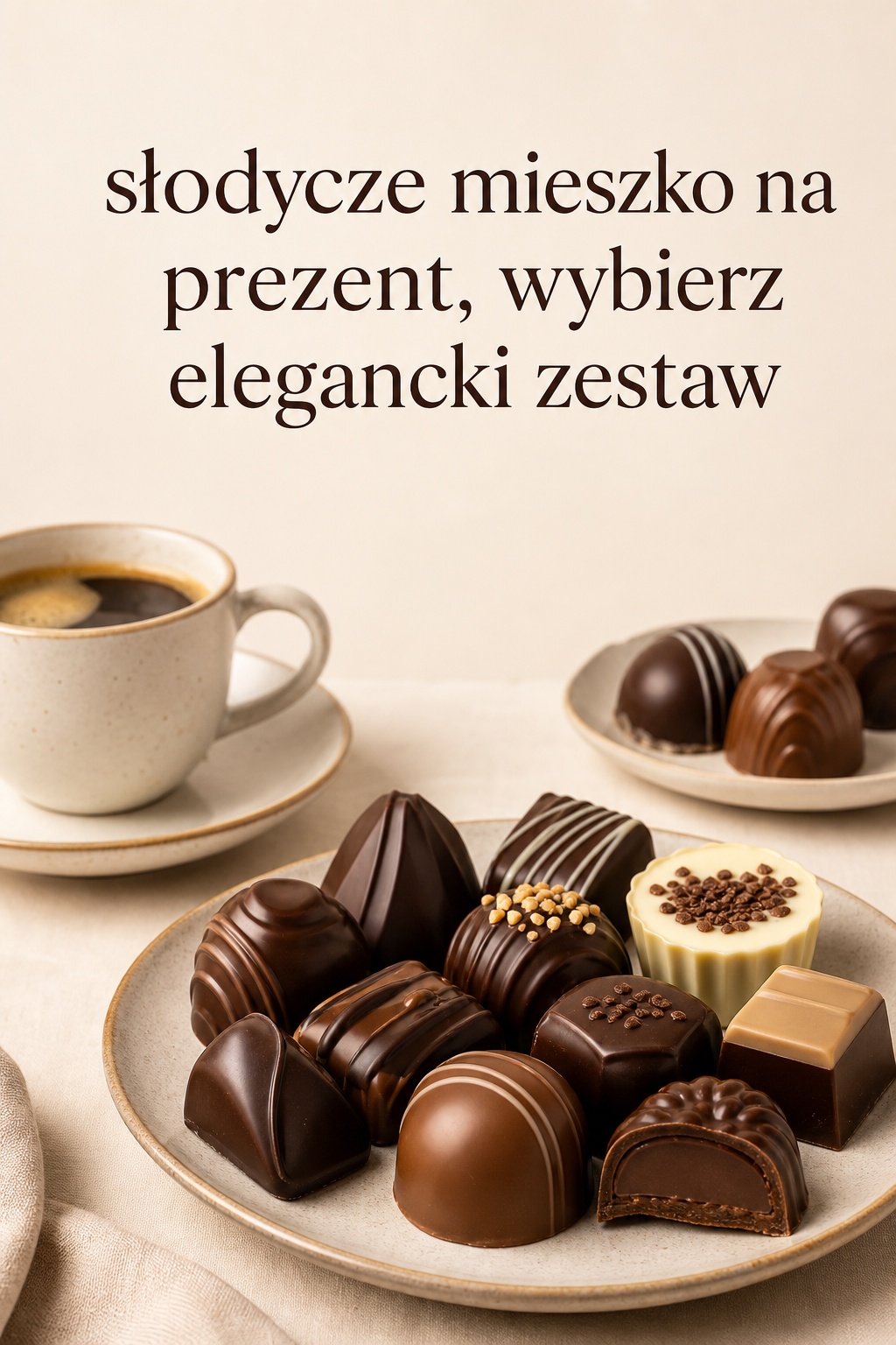 Słodycze Mieszko praliny prezent słodycze mieszko: praliny i czekoladki na prezent przy kawie
