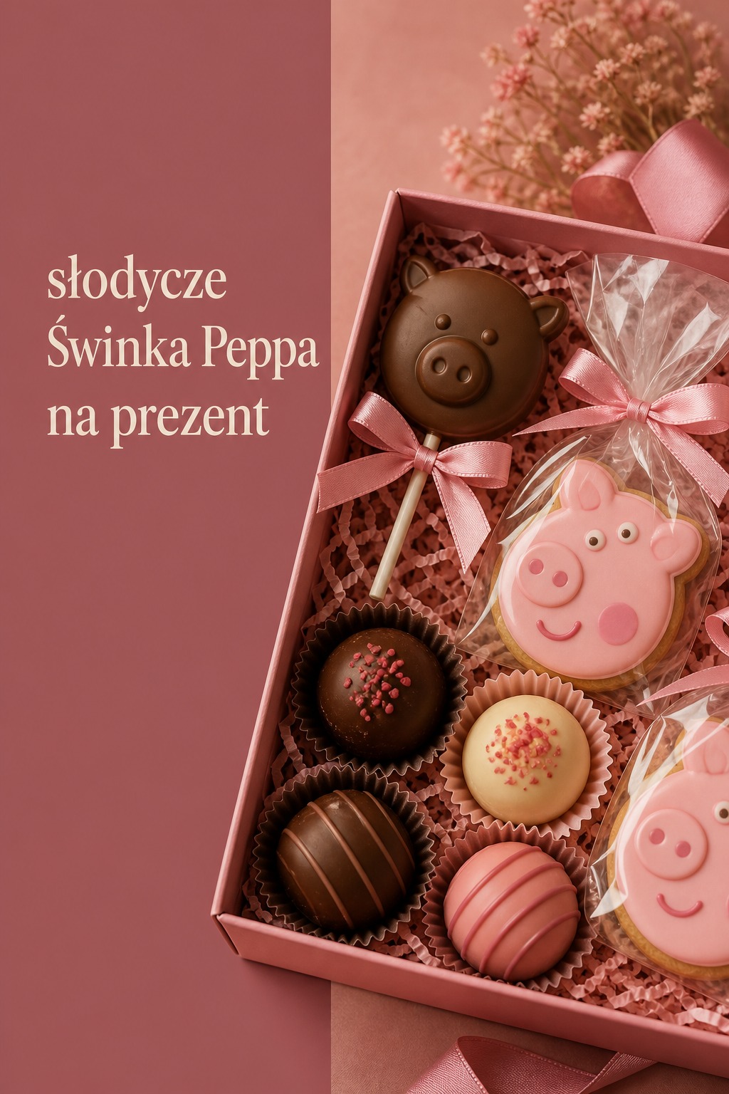 Słodycze Świnka Peppa na prezent słodycze Świnka Peppa w prezencie