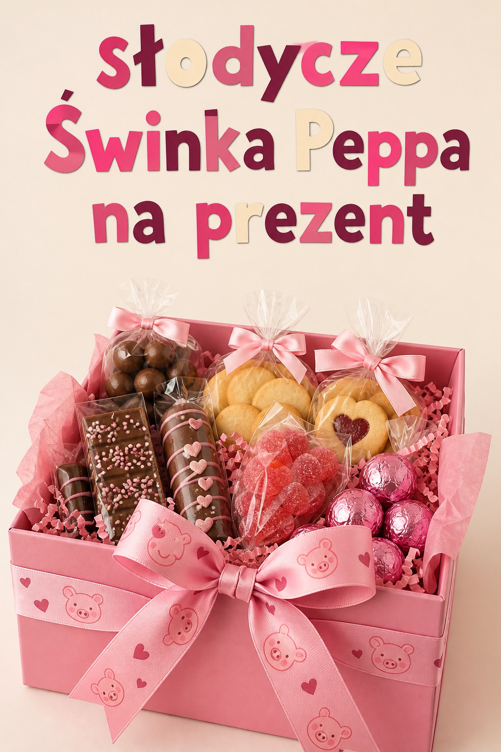 Słodycze Świnka Peppa do transportu słodycze Świnka Peppa przygotowane do transportu