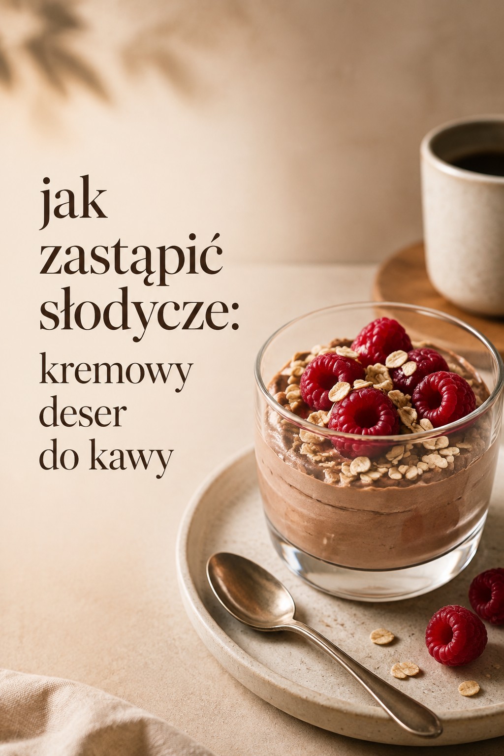 Jak zastąpić słodycze kremem kakaowym Jak zastąpić słodycze: krem kakaowy z malinami do kawy