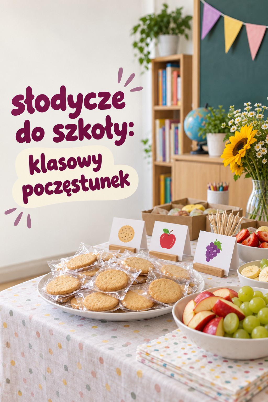 Słodycze do szkoły: klasowy poczęstunek słodycze do szkoły na klasowy poczęstunek