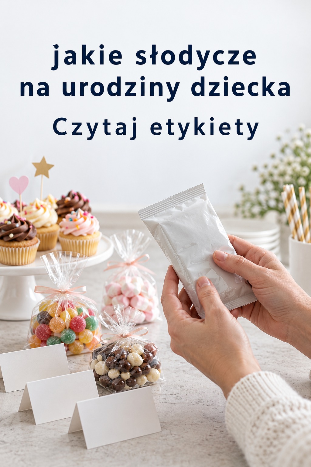 Sprawdzanie informacji o słodyczach Jakie słodycze na urodziny dziecka: mini babeczki i porcje cukierków